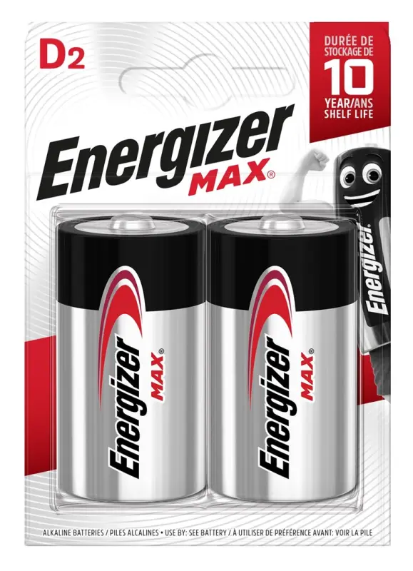 ENERGIZER Battery Max D LR20, 2