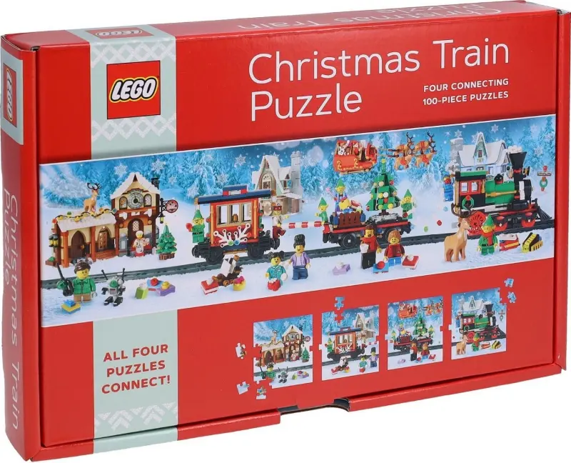 LEGO Ziemassvētku Dzelzceļa Komplekts - 100