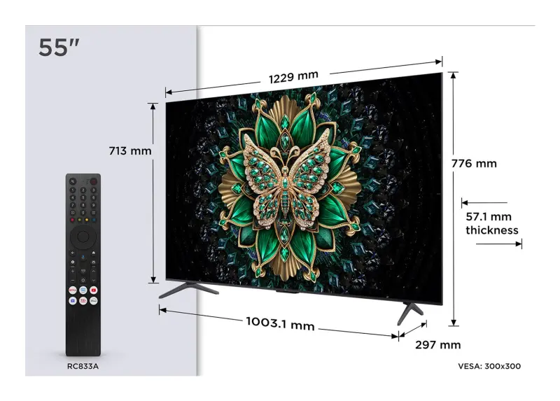 TCL 55C6K QD-MiniLED 4K Ultra HD