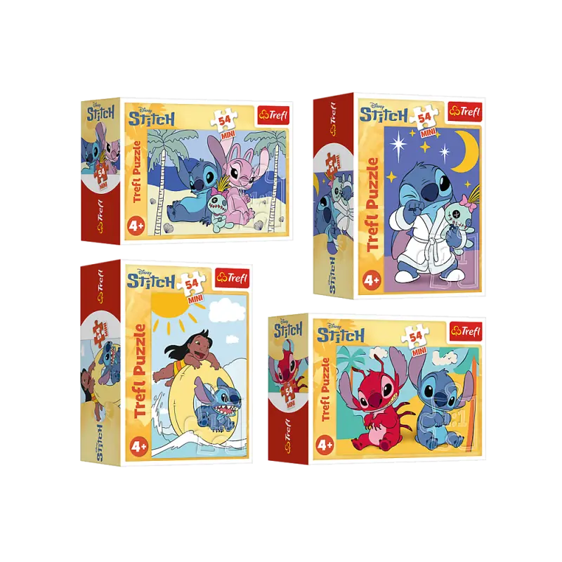 TREFL DISNEY STITCH Puzle Mini, 54