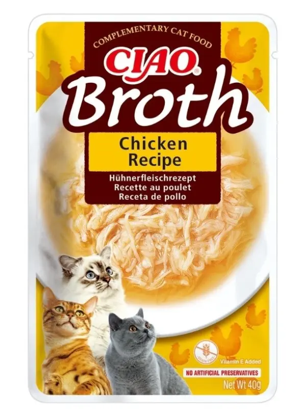 INABA Ciao Broth Vistas Gaļa -