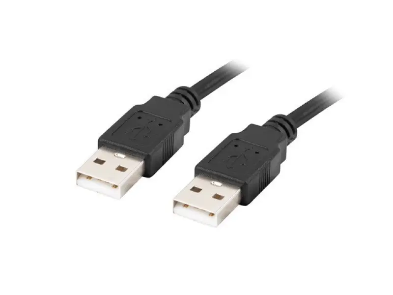 Lanberg CA-USBA-20CU-0018-BK USB kabelis 1,8
