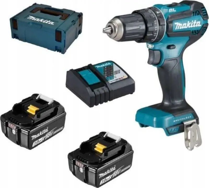 Makita DHP485RFJ 18V Bezvadu urbjmašīna ar