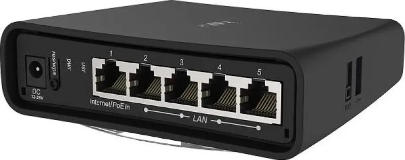 MikroTik RBD52G-5HacD2HnD-TC Maršrutētājs - MT RBD52G-5HacD2HnD-TC