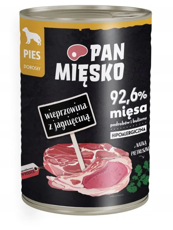 PAN MIĘSKO Cūkgaļas un jēra gaļas