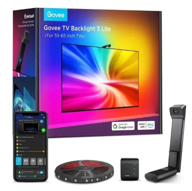 Govee TV aizmugurējās gaismas 3 Lite