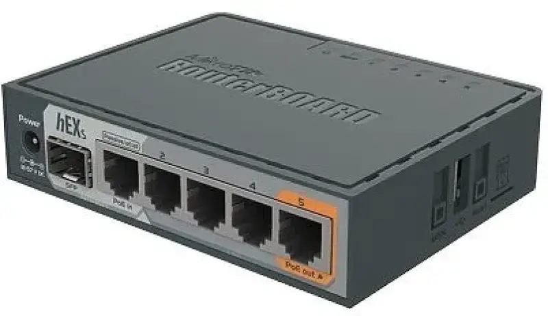 MikroTik RB760iGS maršrutētājs ar gigabitu Ethernet