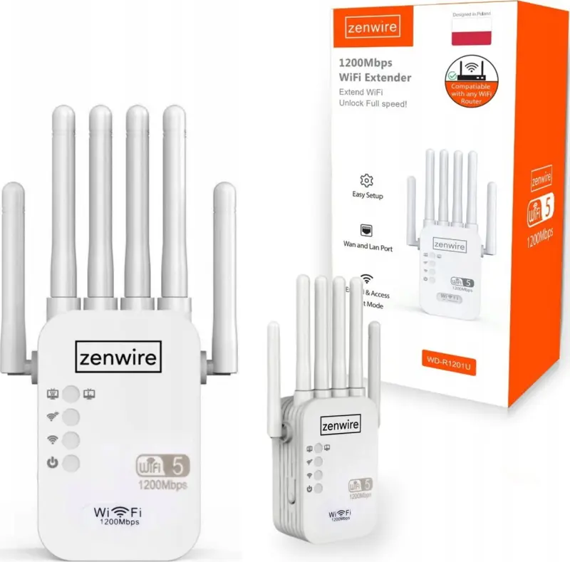 Zenwire piekļuves punkts un WiFi signāla