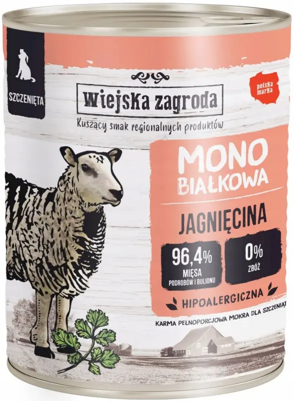 WIEJSKA ZAGRODA Vienības saimniecības monobaltā ar