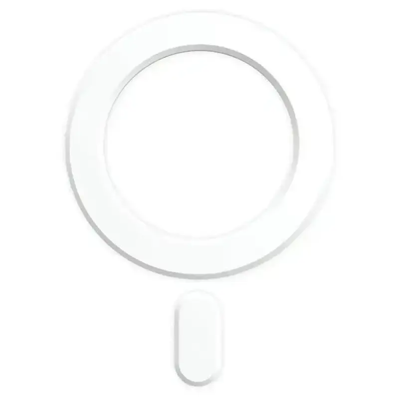 Tech-Protect Magmat MagSafe Balta Magnētiskā Gredzena