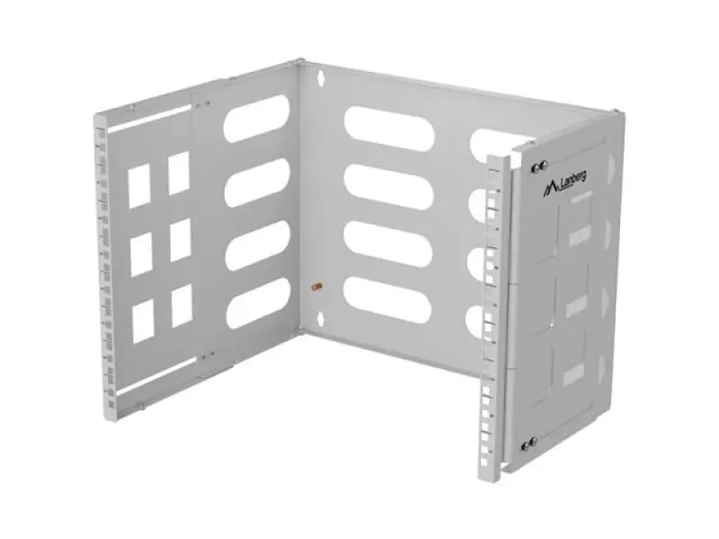 Lanberg 19" sienas stiprinājuma statīvs 8U