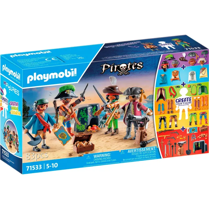 PLAYMOBIL PIRATES Pirāti – Manas figūriņas
