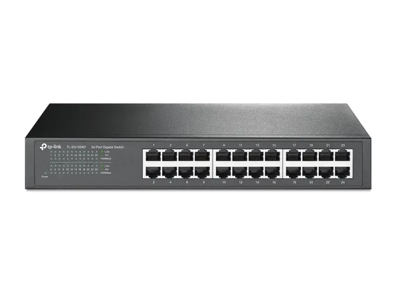 TP-Link 24-portu gigabitu tīkla slēdzis galda