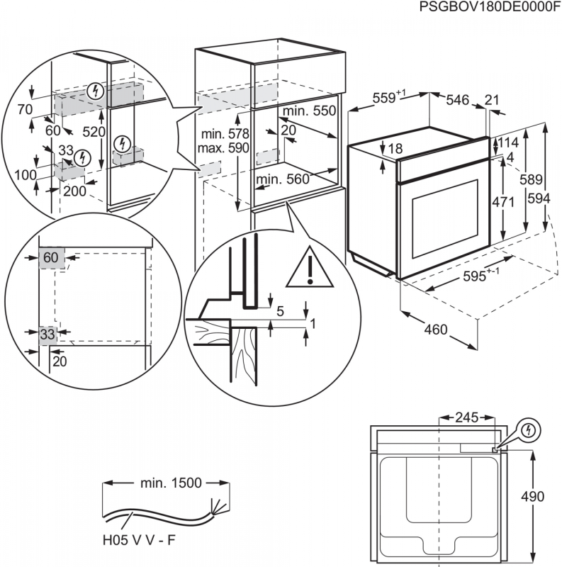 AEG OU5AB21CM - 7333394103433