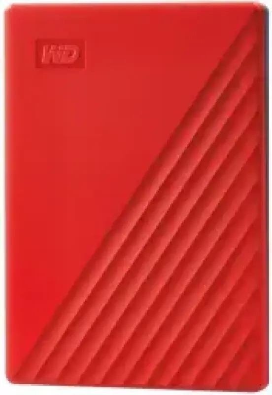 Western Digital My Passport 2TB Sarkanā