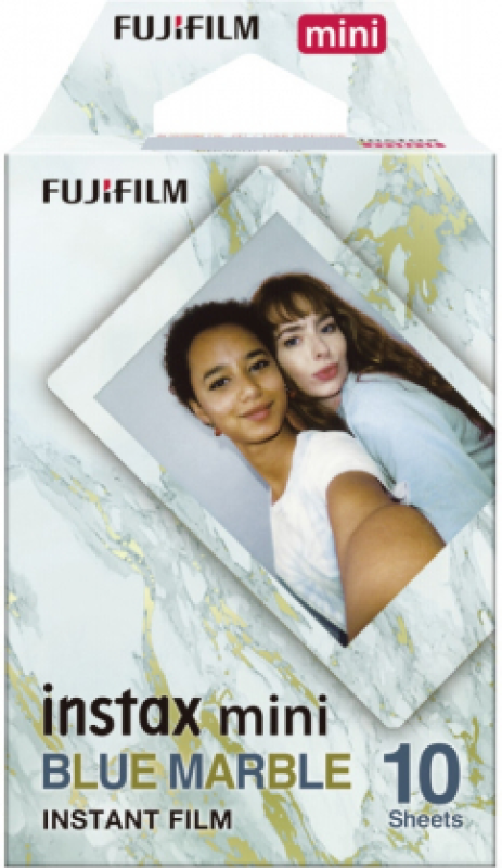 FUJIFILM Instax Mini Blue Marble (10