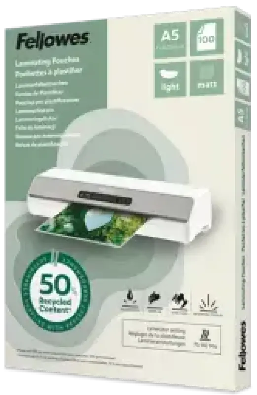 Fellowes Eco laminēšanas plēves 100 gab