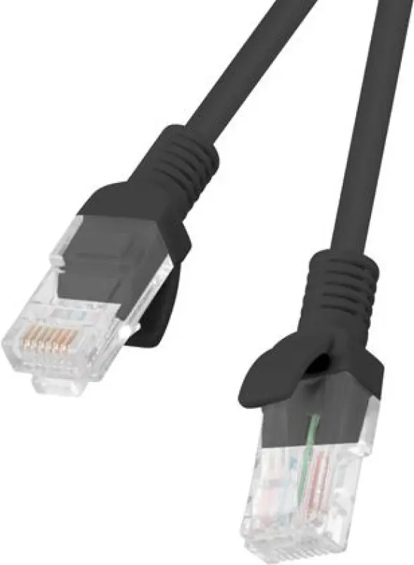 Lanberg Patchcord, Cat6, neekrāns, 10m, melns