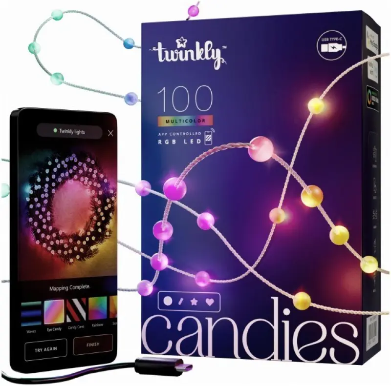 Twinkly Candies LED Christmas tree lights