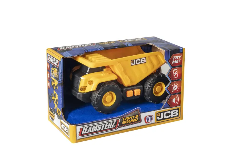 TEAMSTERZ JCB Pašizgāzējs ar gaismu un