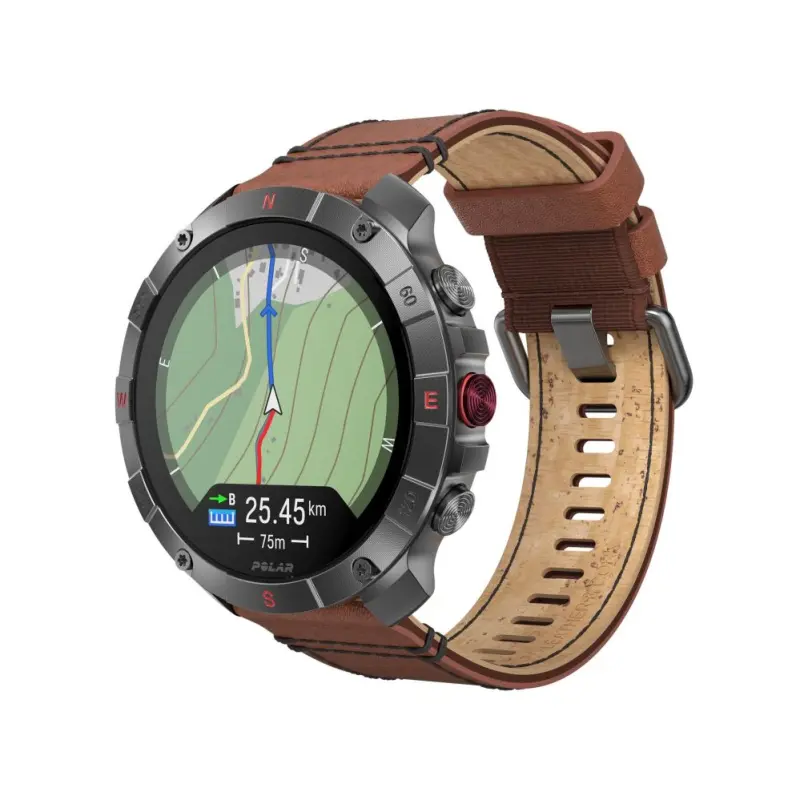 Polar Grit X2 Pro Titāna brūnā