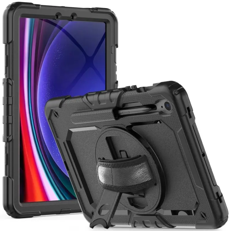 Tech-Protect Solid360 Melns priekš Samsung Galaxy