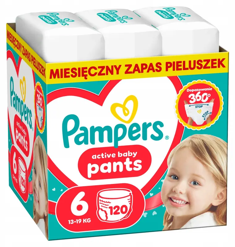 Pampers Aktīvās Bērnu Autiņbiksītes Active Baby