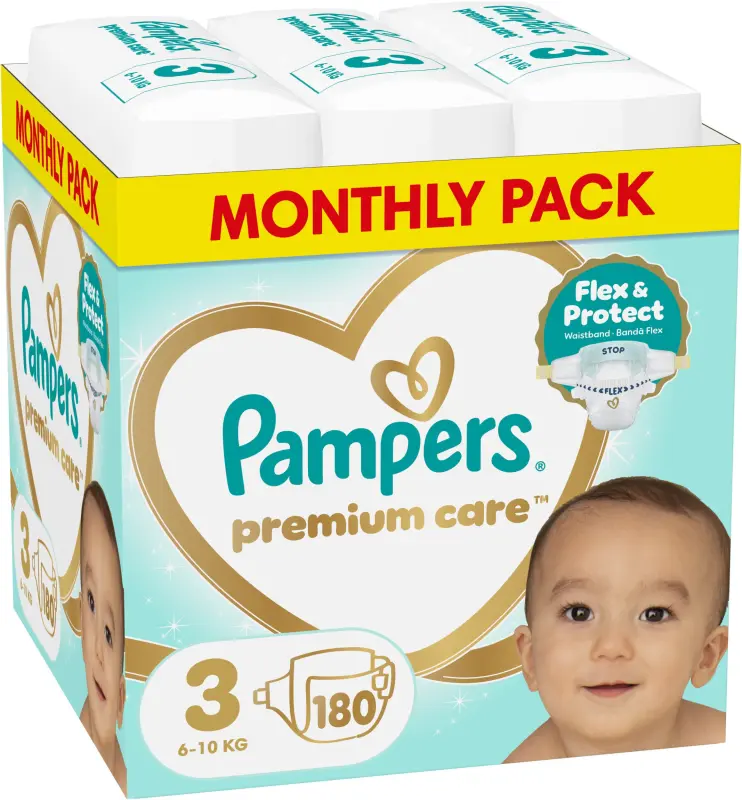 Pampers Premium Care 3 autiņbiksītes, 6-10