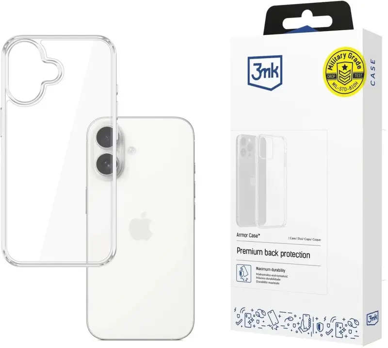 3mk Armor Lietā priekš Apple iPhone