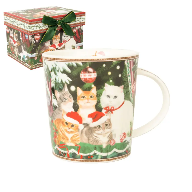 HOME4YOU Krūze MIA CATS H9,5cm
