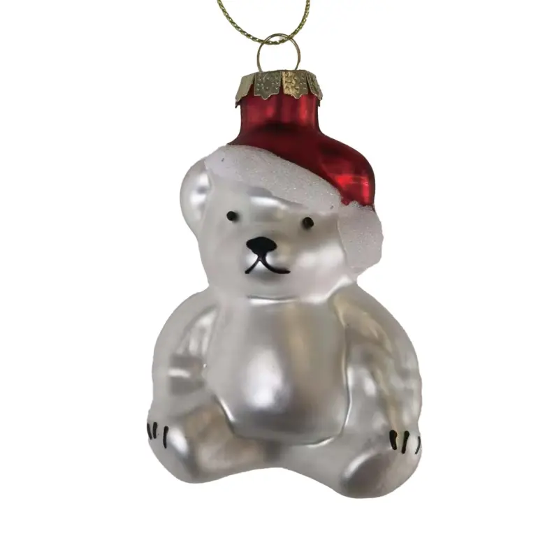 HOME4YOU Ziemassvētku rotājums JOY BEAR 8cm