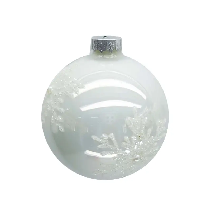 HOME4YOU Ziemassvētku rotājums JOY FROST D8cm