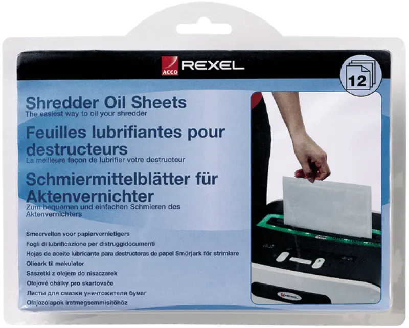 Eļļas lapas REXEL/LEITZ OilSheets (12 lapas)