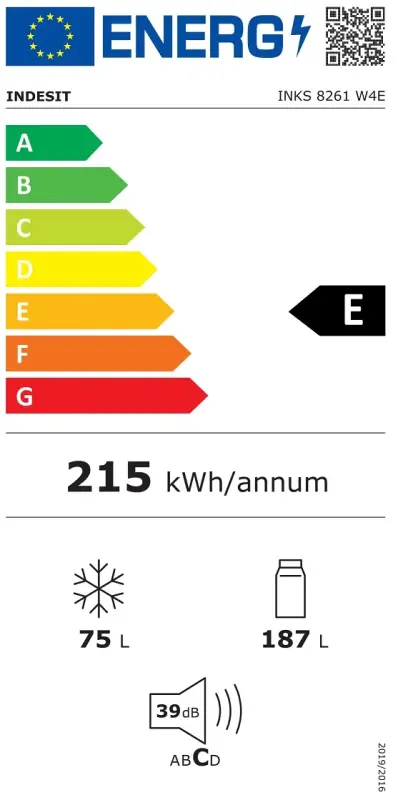 INDESIT INKS 8261 W4E - INKS8261W4E