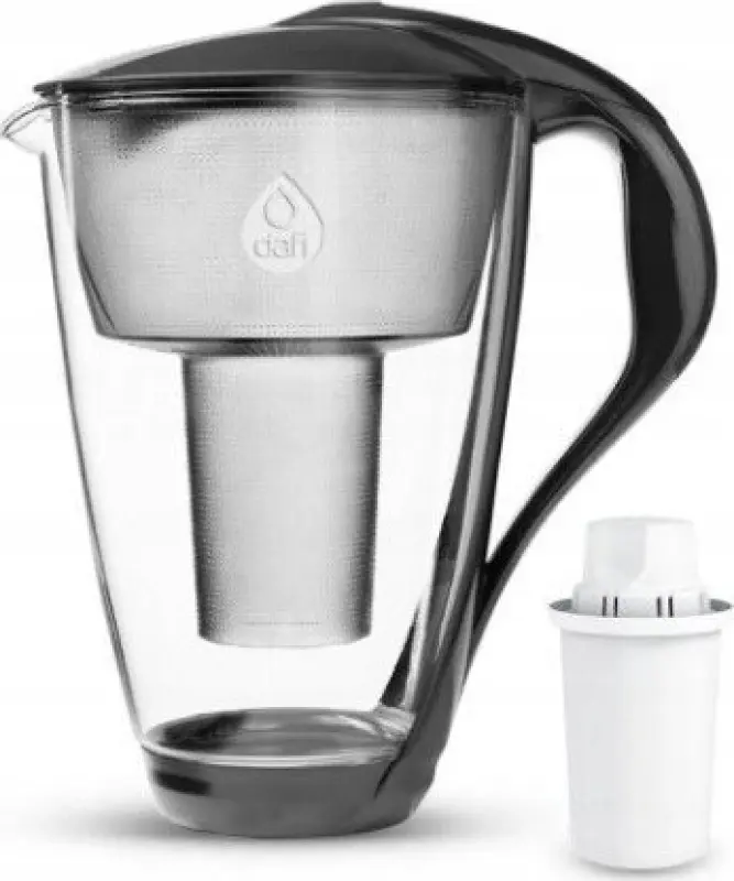 Dafi Crystal LED Melnais filtrēšanas krūze