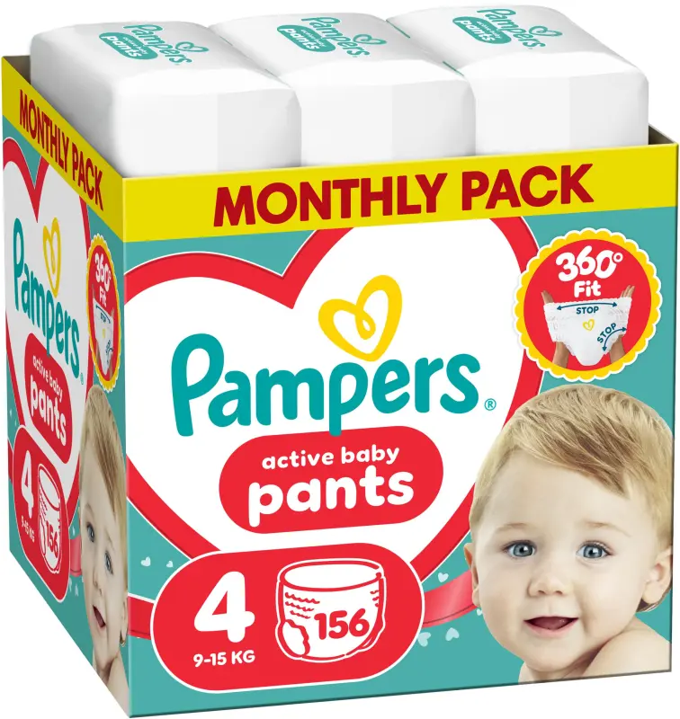 Pampers Aktīvās Bērnu Autiņbiksītes Active Baby