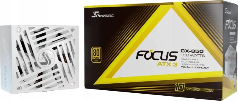 SeaSonic Focus GX White ATX 3