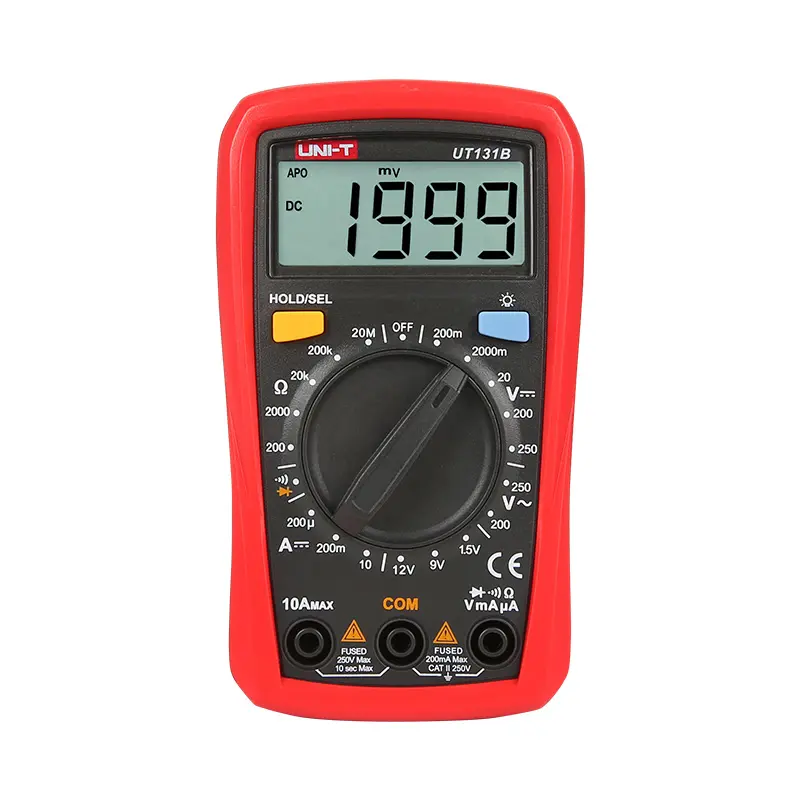Multimetrs UT131B CATII ar diodes testu