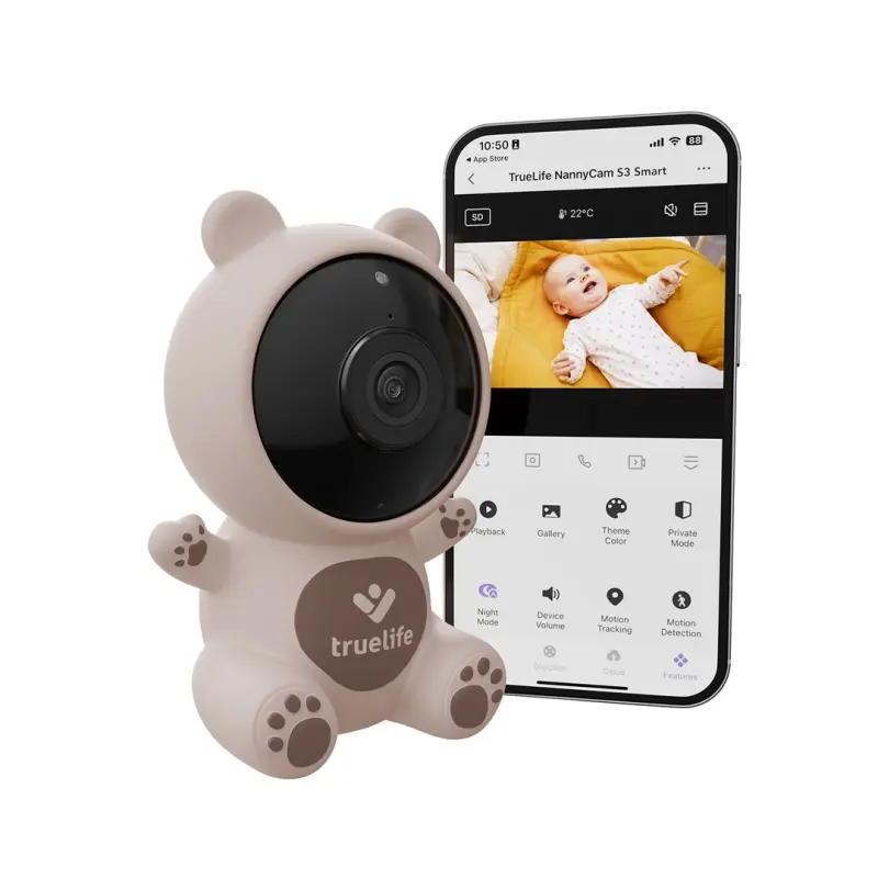 TrueLife NannyCam S3 Smart viedais bērnu