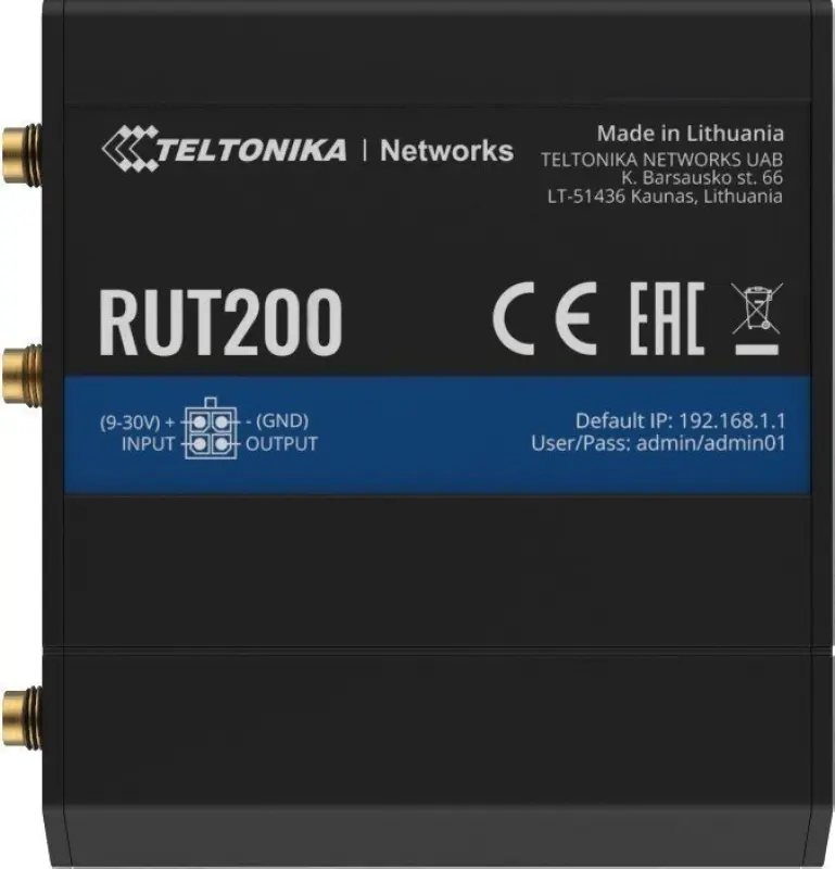 Router Teltonika Router 4G/LTE RUT200 (Cat