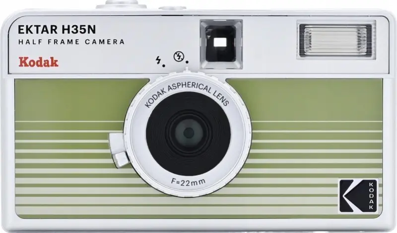 Kodak EKTAR H35N Kamera Zaļā Svītrojuma
