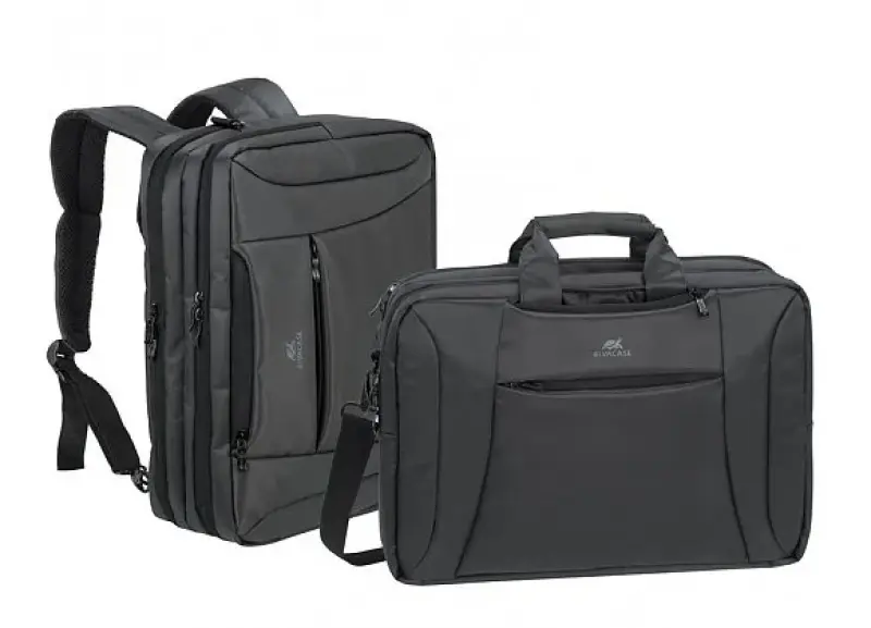 RIVACASE 8290 16" Charcoal black -