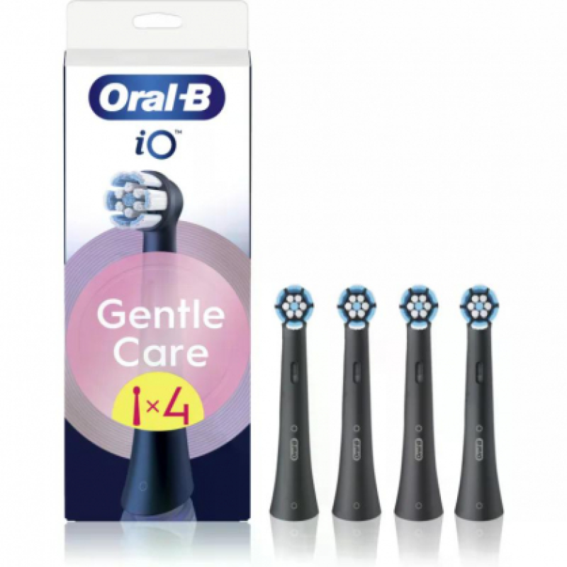 ORAL-B iO GentleCare Black 4-pack -