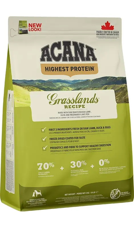 ACANA Highest protein Grasslands - dry