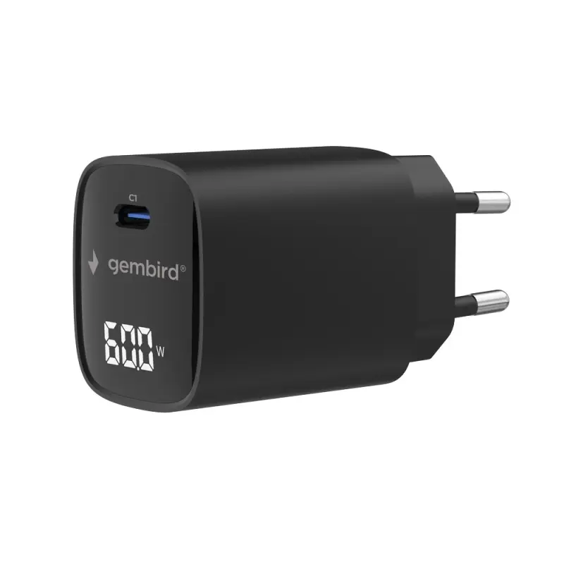 Gembird 60W USB Type-C ātrās uzlādes