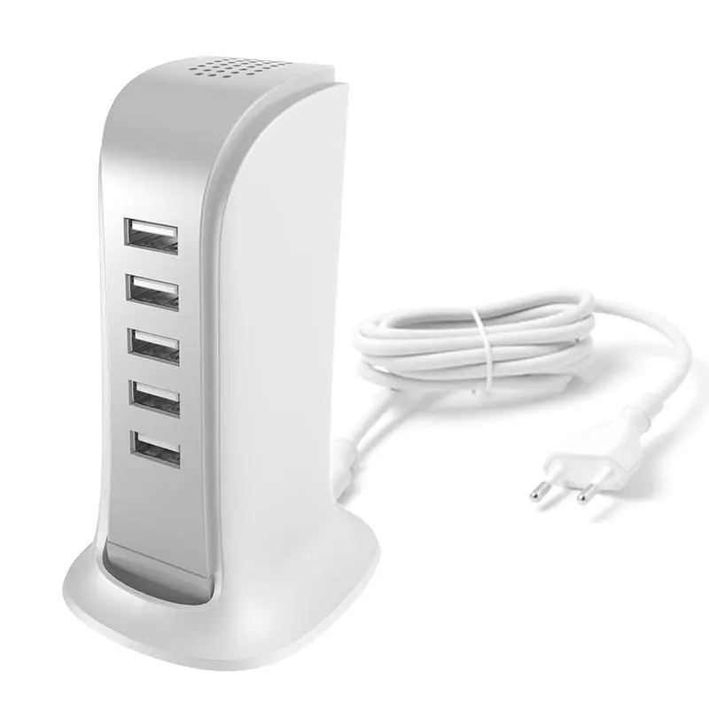 Dudao 5x USB charger with built-in