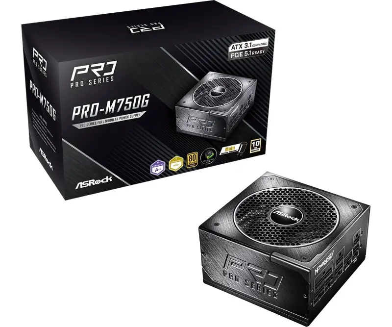 Zasilacz Asrock PRO-M750G 750W 80 PLUS