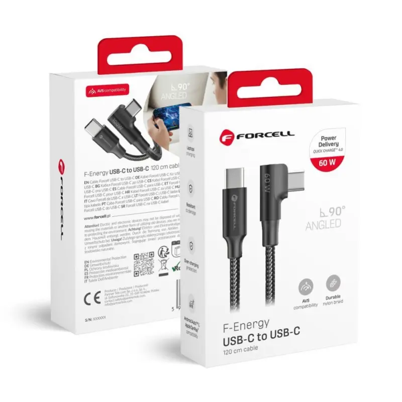 Forcell Cable USB C to USB