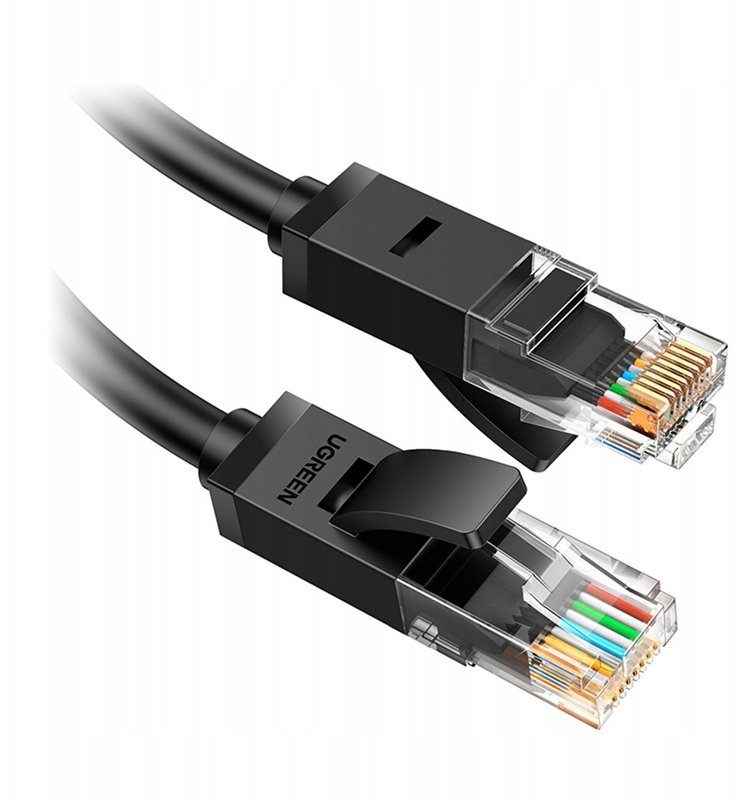 Ugreen Patchcord NW102 Cat.6, 30 m, melns (20168)