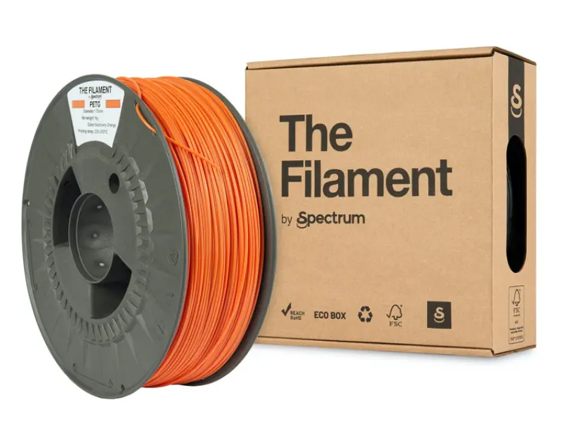 THE FILAMENT SPECTRUM PET-G filaments Machinery